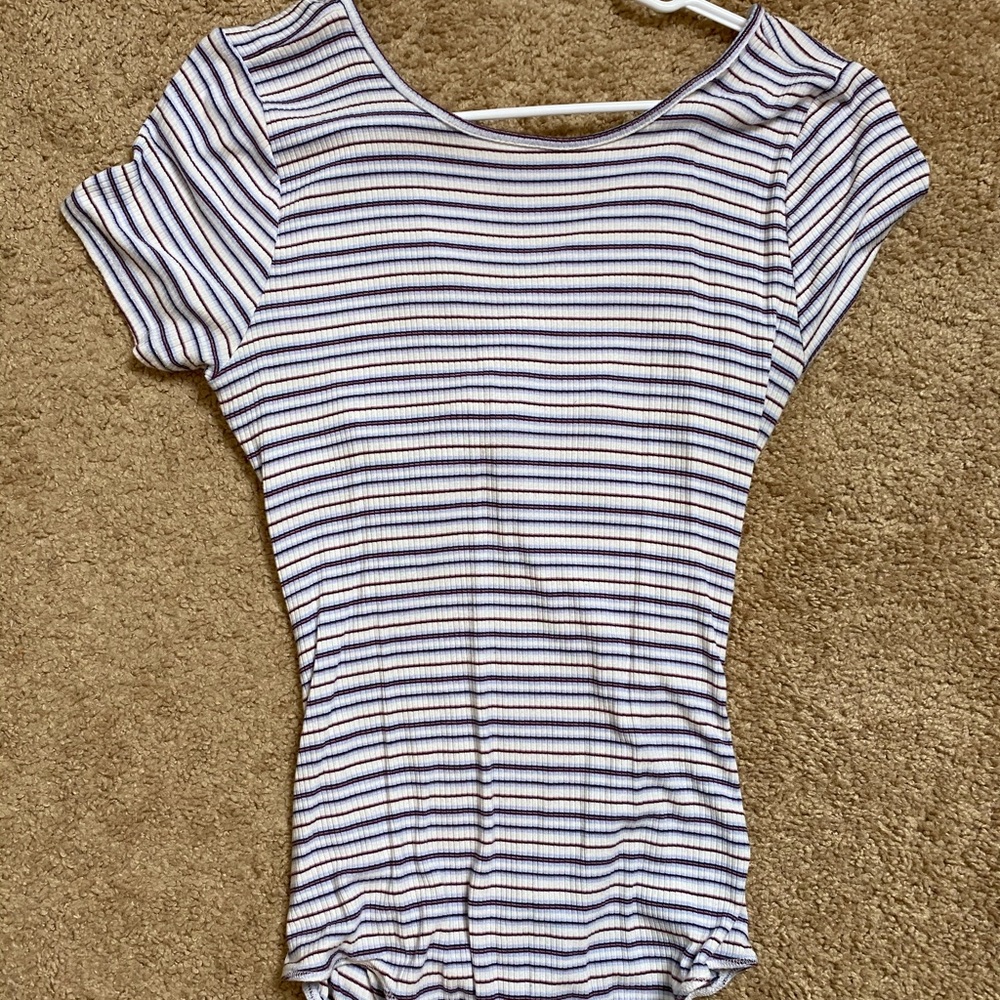 Stripe bodysuit
